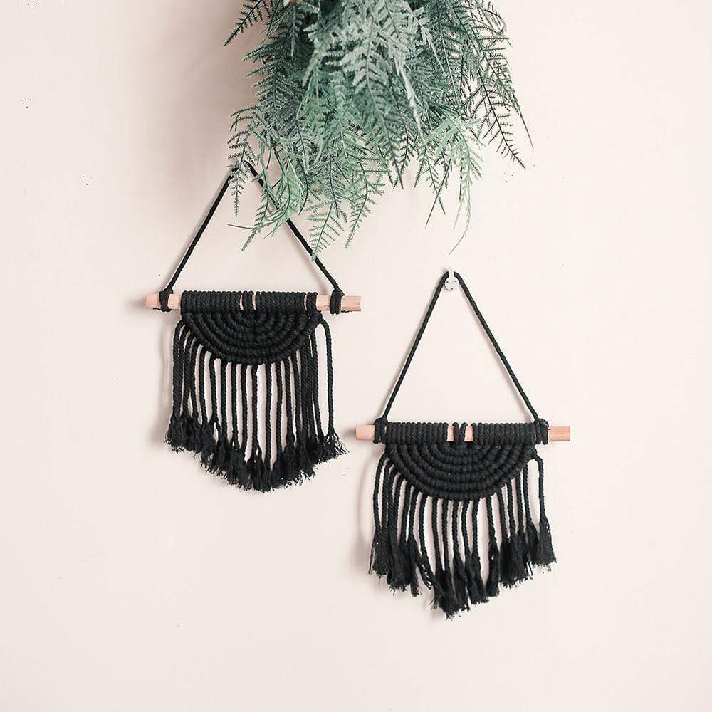 Mini Macrame Vägghängning | Veska