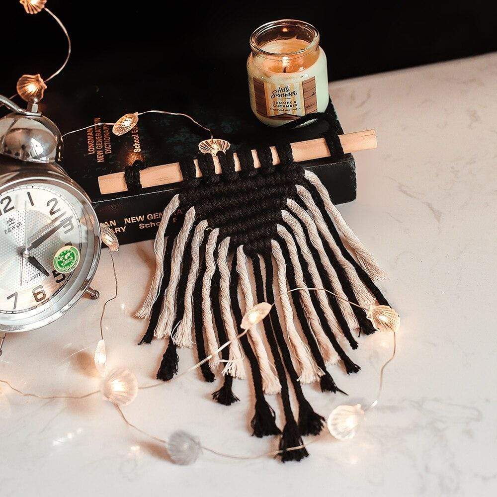 Mini Macrame Vägghängning | Veska