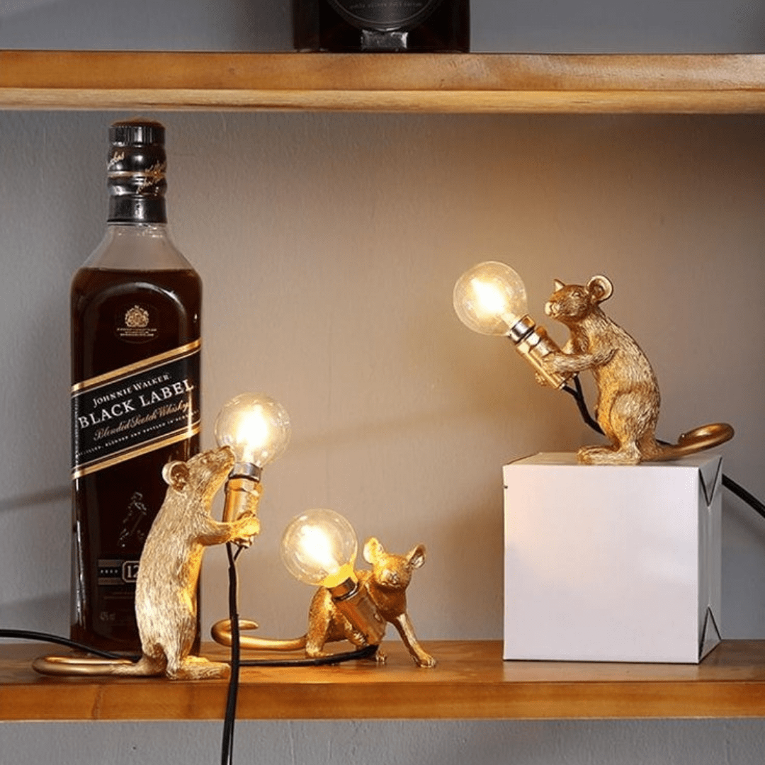 Mini Mus LED Lampa | Veska