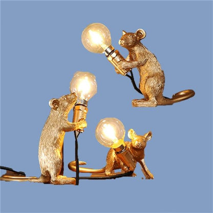 Mini Mus LED Lampa | Veska Pack med 3