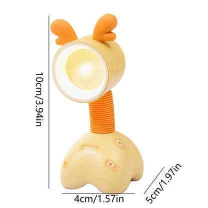 Mini Pet Magnetisk Återkallbar Natt Skrivbordslampa | Veska Gul