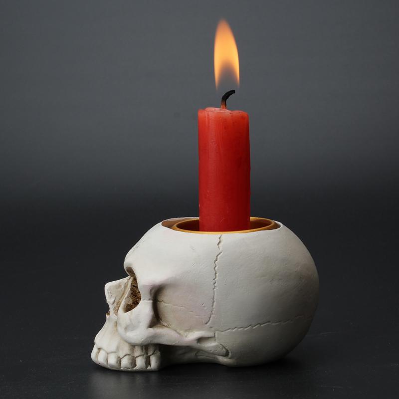Mini Skull Head Candle Holder Mold | Veska