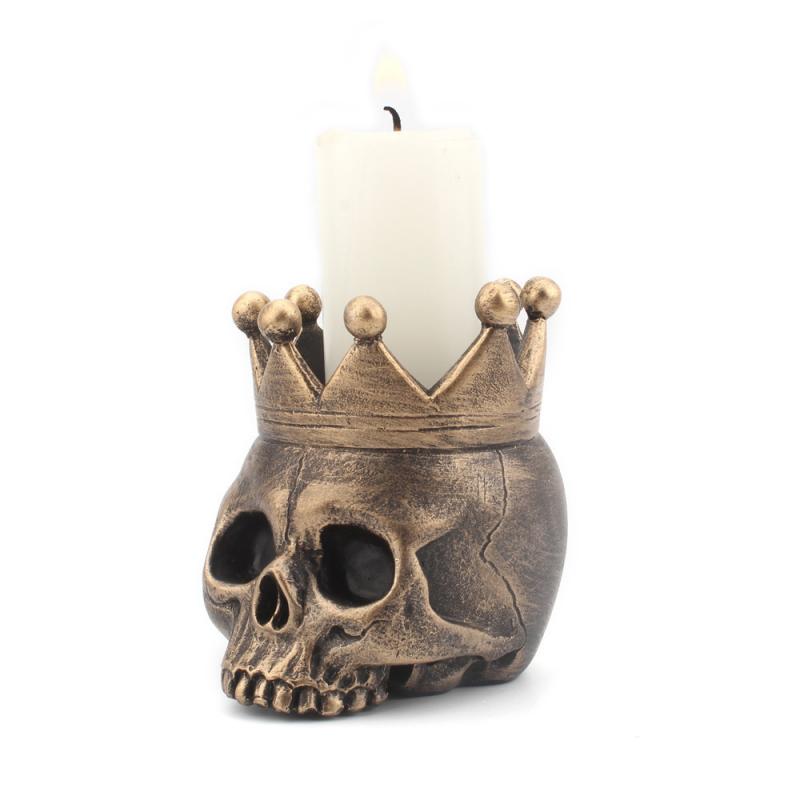 Mini Skull Head Candle Holder Mold | Veska