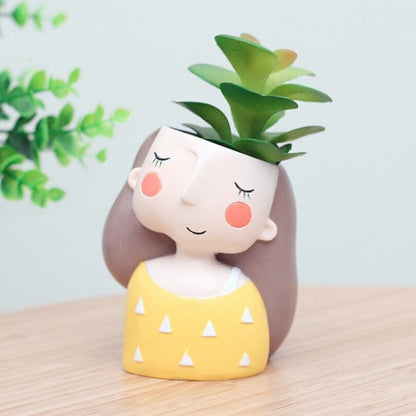 Mini Suckulent Pot | Veska Gul
