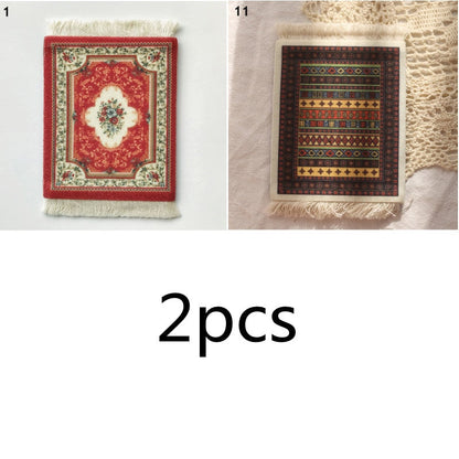 Mini Turkisk Matta Mugghållare | Veska 2pcs-F