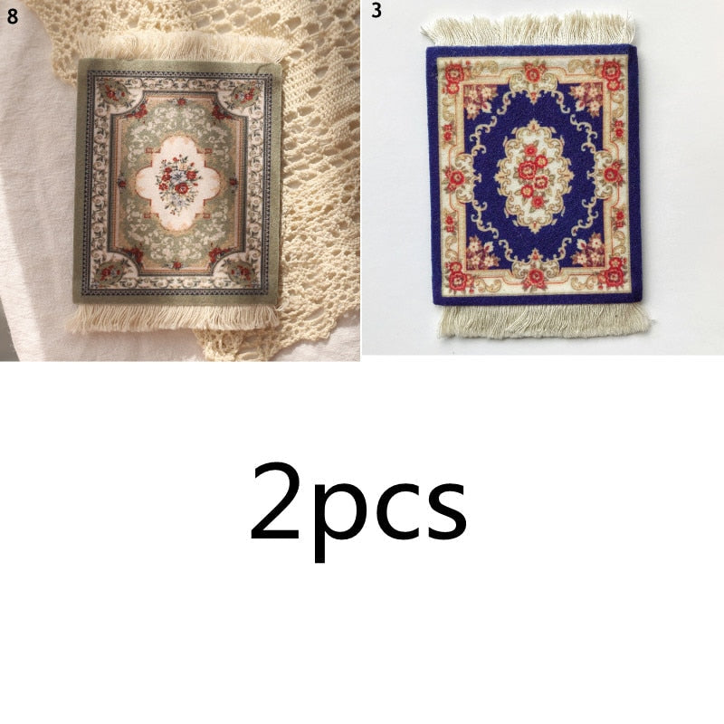 Mini Turkisk Matta Mugghållare | Veska 2pcs-I