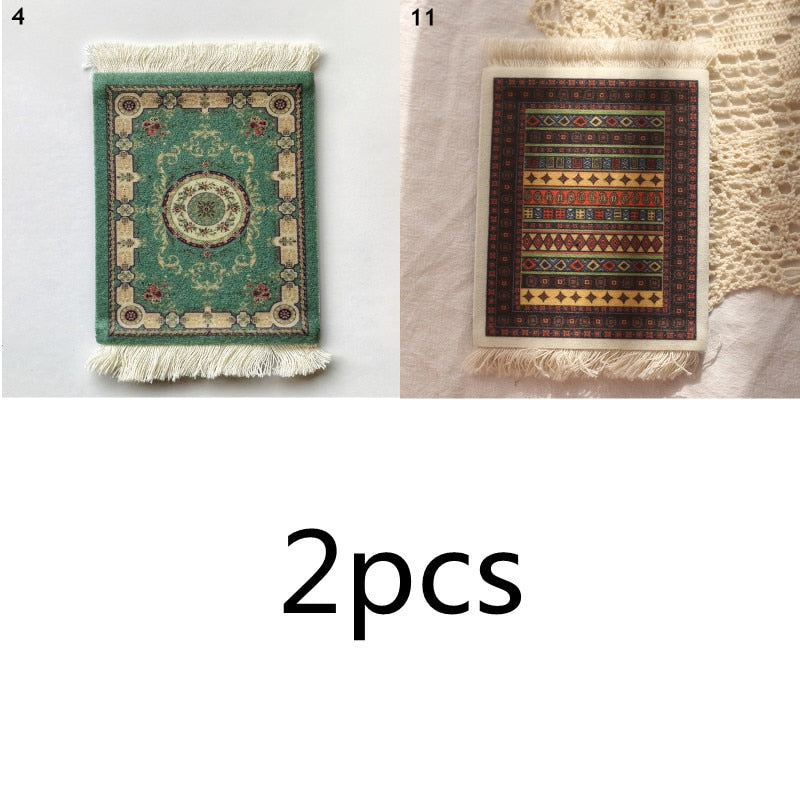 Mini Turkisk Matta Mugghållare | Veska 2pcs-N