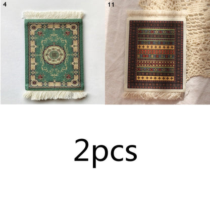 Mini Turkisk Matta Mugghållare | Veska 2pcs-N