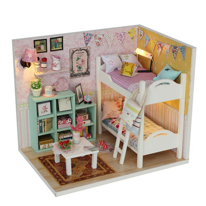 Miniatyr DIY Japanska Byggleksaker Kit | Veska M020