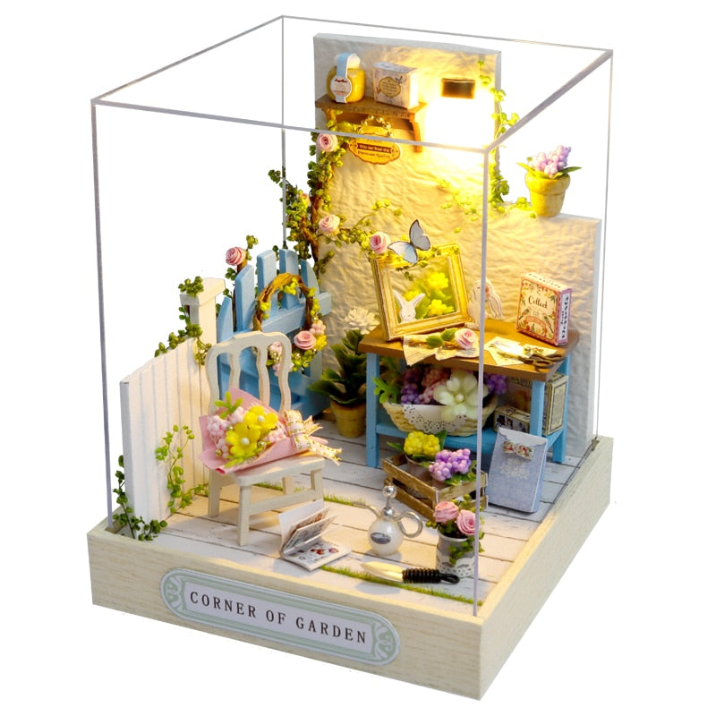 Miniatyr DIY Japanska Byggleksaker Kit | Veska QT33