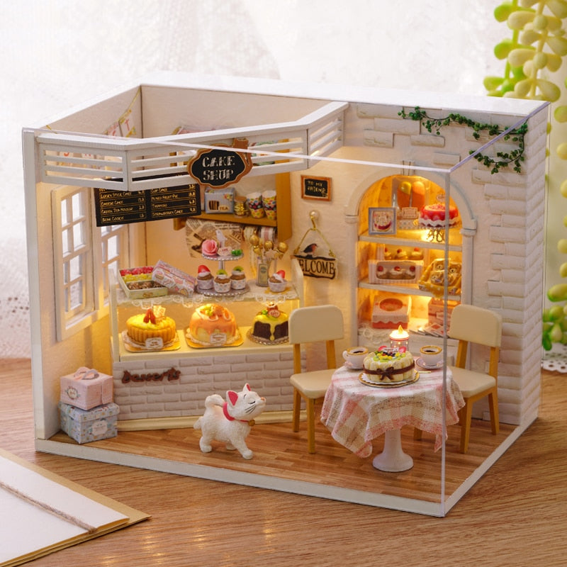 Miniatyr DIY Japanska Byggleksaker Kit | Veska
