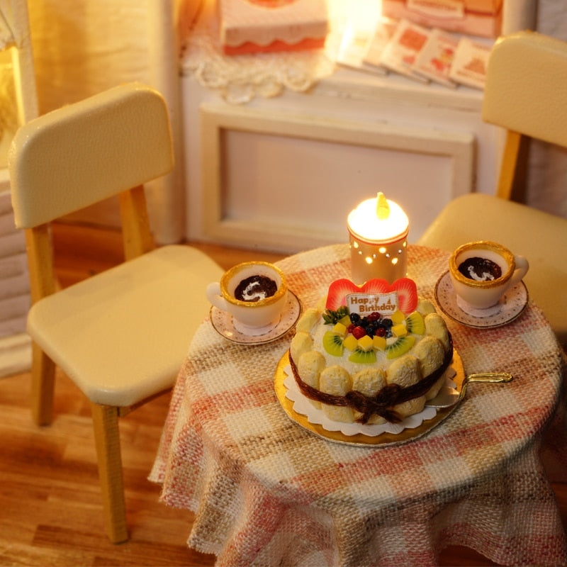 Miniatyr DIY Japanska Byggleksaker Kit | Veska