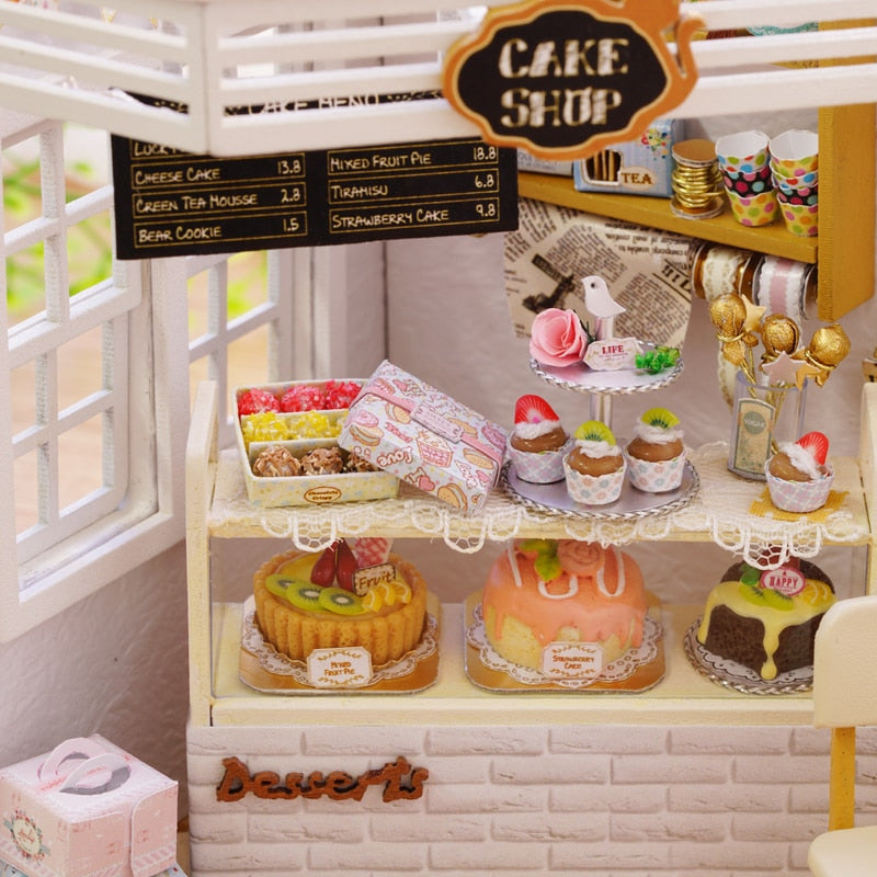 Miniatyr DIY Japanska Byggleksaker Kit | Veska