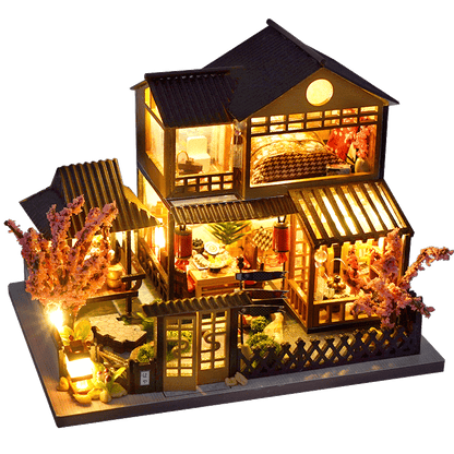 Miniatyr DIY Japanska Byggleksaker Kit | Veska TC14