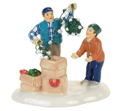 Miniatyr Julhus Skrivbordsdekoration | Veska Dubbel