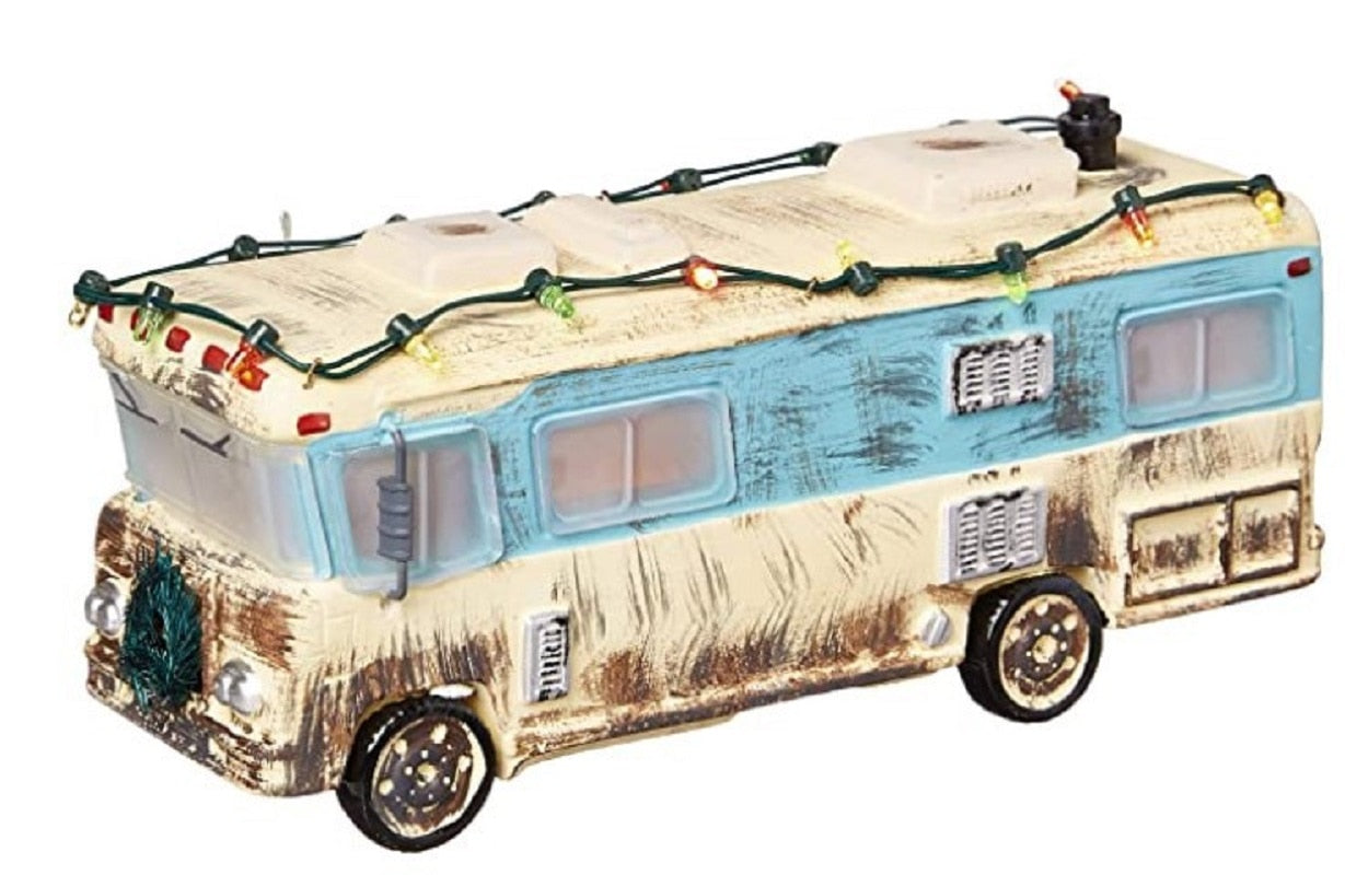 Miniatyr Julhus Skrivbordsdekoration | Veska Husfordon