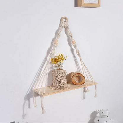 Minimalist Hängande Växt Hylla | Veska HexaNest Regal