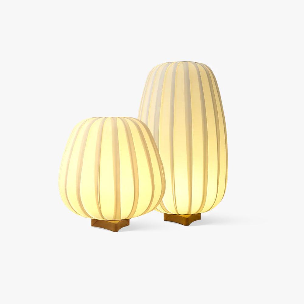 Minimalistisk Bordslampa med Bambubas | Veska