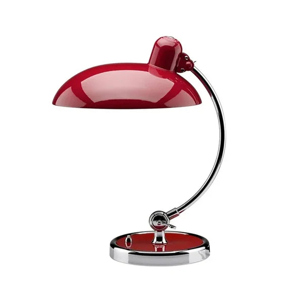 Minimalistisk bordslampa med en varm, skandinavisk look | Veska Röd
