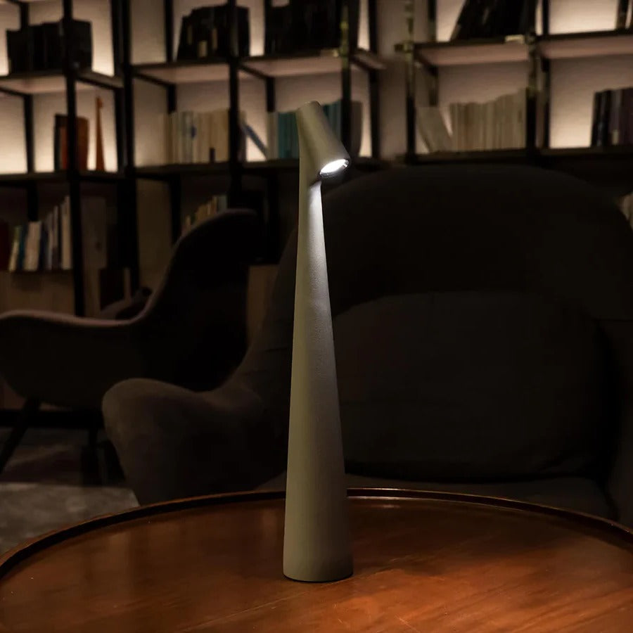Minimalistisk Design Bordslampa | Veska Grå