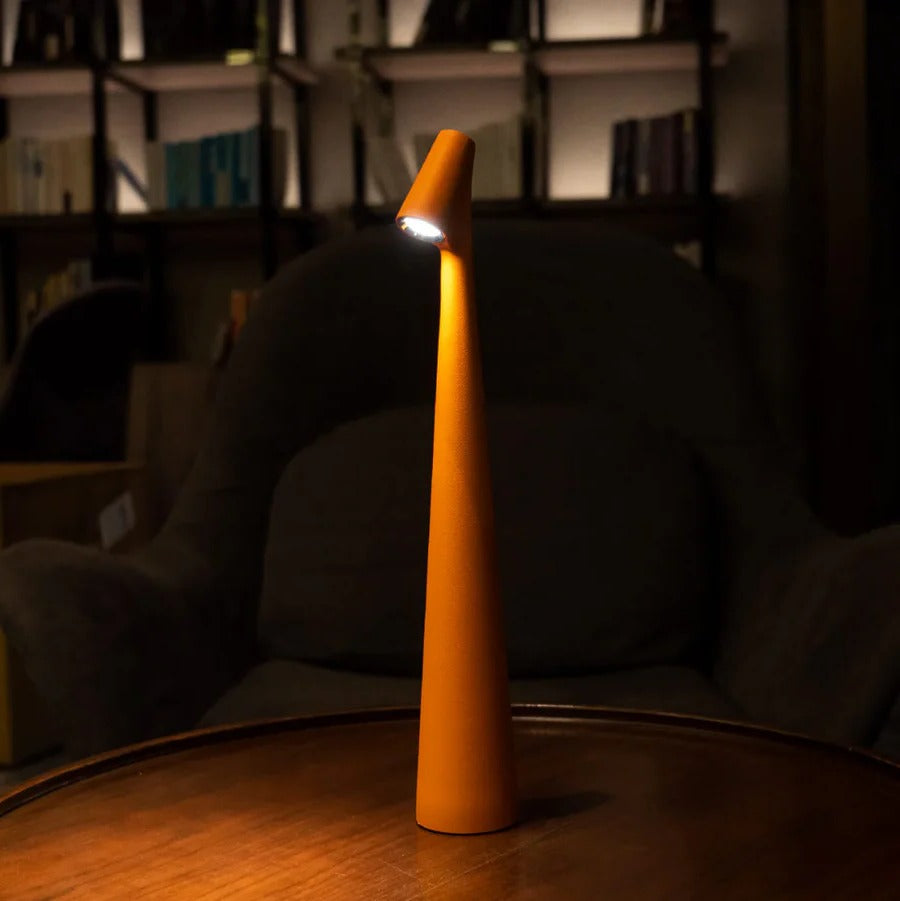 Minimalistisk Design Bordslampa | Veska Orange
