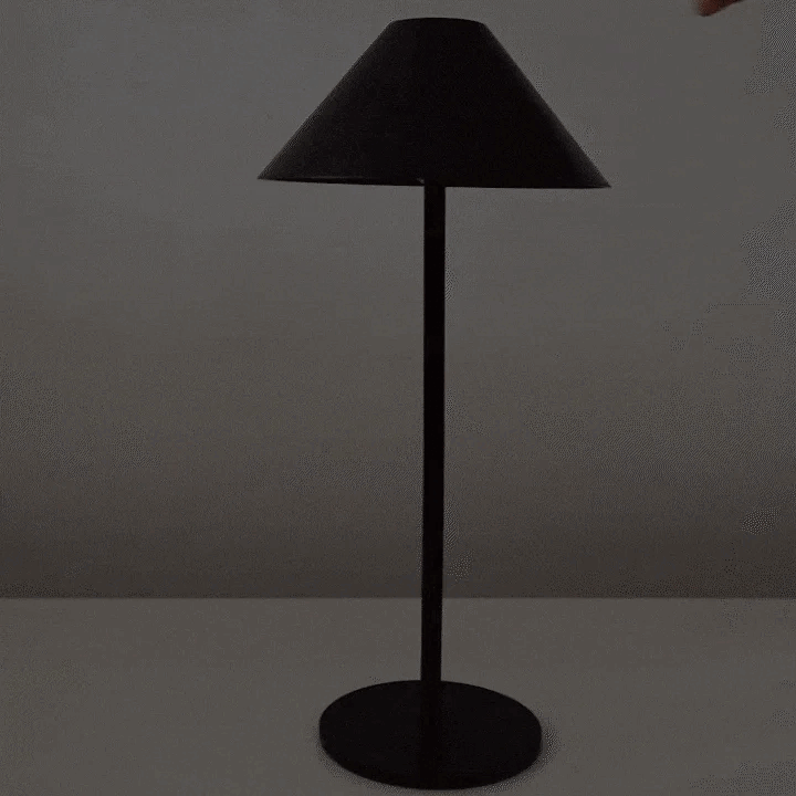 Minimalistisk dimbar Touch bordslampa - vattentät och uppladdningsbar belysning Färg | Veska