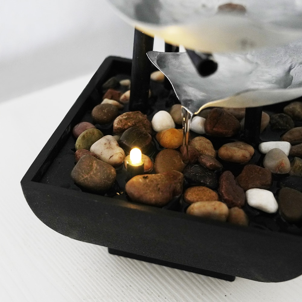 Minimalistisk Feng Shui Flödande Vatten Fontän | Veska