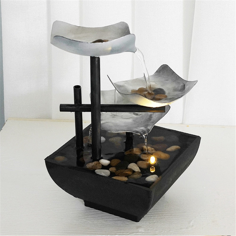 Minimalistisk Feng Shui Flödande Vatten Fontän | Veska