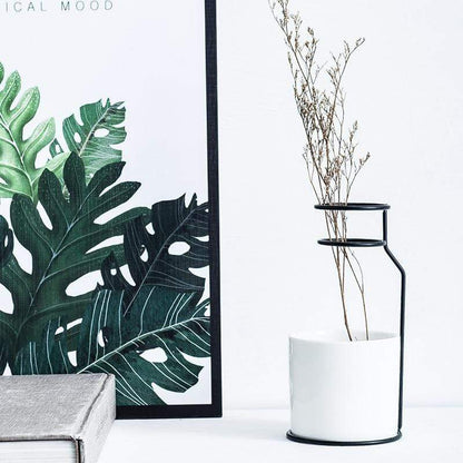 Minimalistisk Keramisk Vas | Veska S