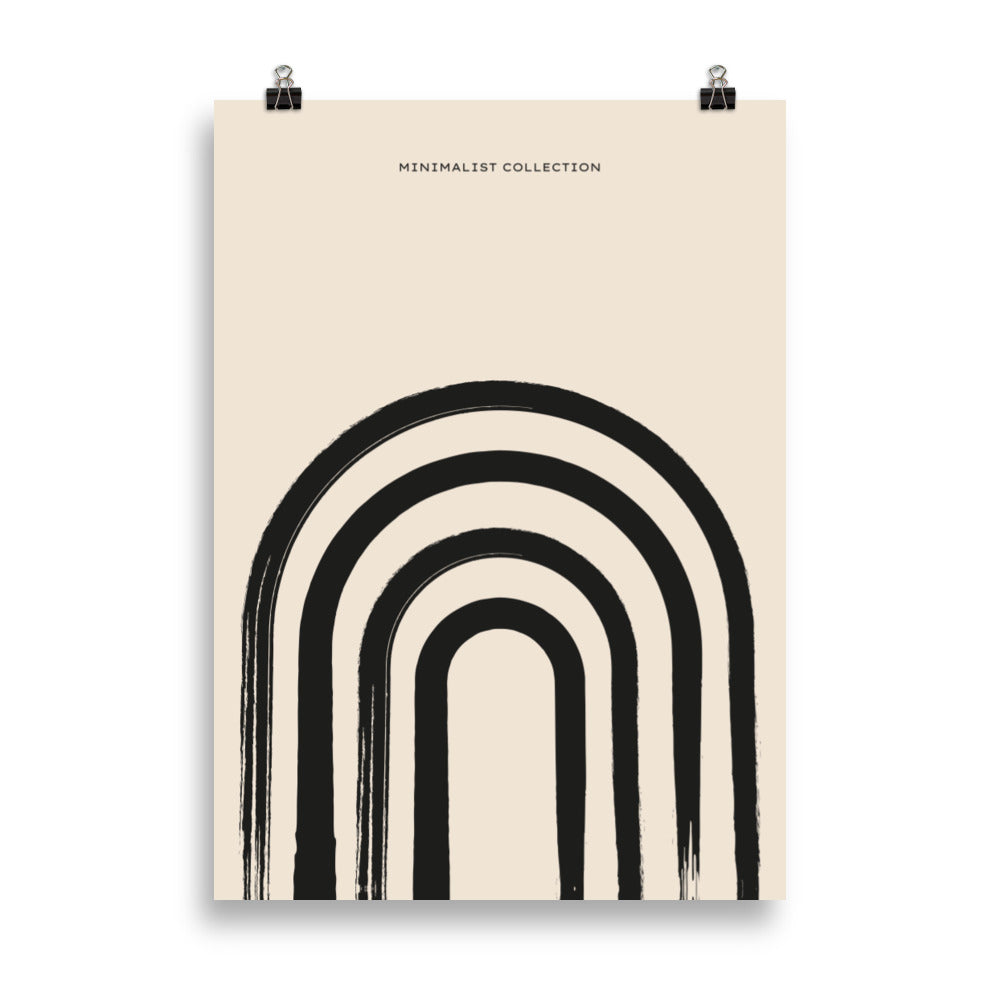 Minimalistisk Kollektion - Båge | Skål Lyft 50×70 cm