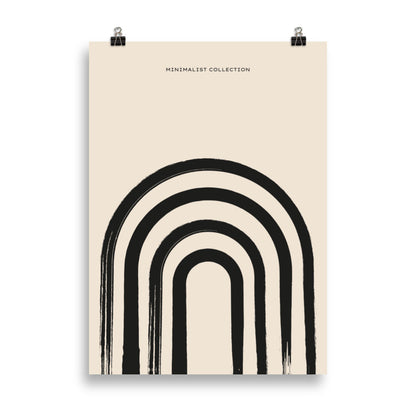 Minimalistisk Kollektion - Båge | Skål Lyft 50×70 cm