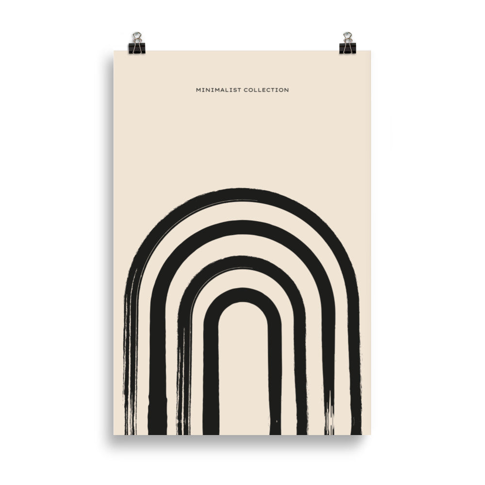 Minimalistisk Kollektion - Båge | Skål Lyft 61×91 cm