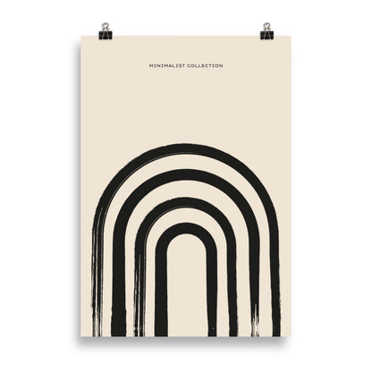 Minimalistisk Kollektion - Båge | Skål Lyft 70×100 cm