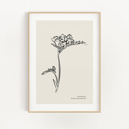 Minimalistisk Kollektion - Lavendel | Veska 21×30 cm