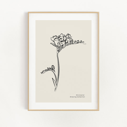 Minimalistisk Kollektion - Lavendel | Veska 21×30 cm