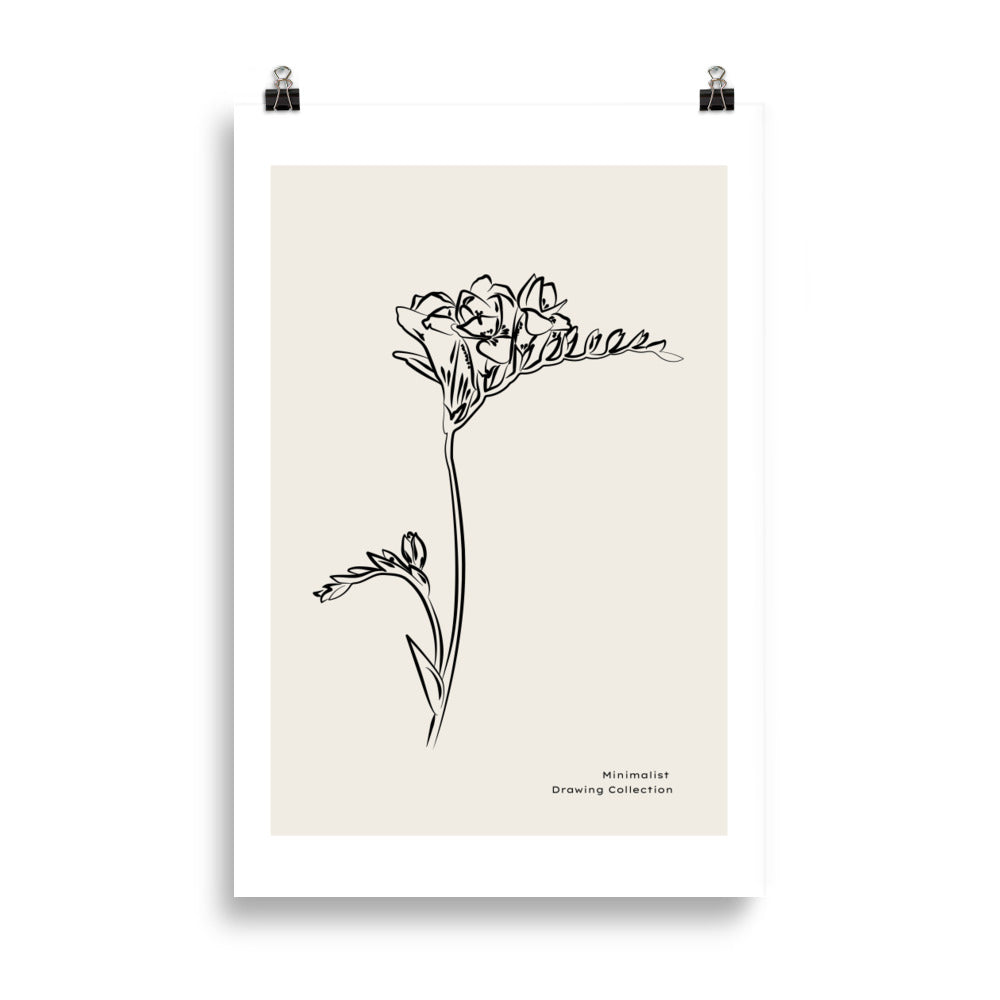 Minimalistisk Kollektion - Lavendel | Veska 61×91 cm