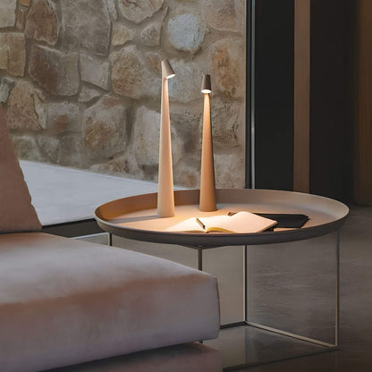 Minimalistisk LED Bordslampa | Trådlös | Dimbart | Lästampa | Matsalsbelysning | Veska