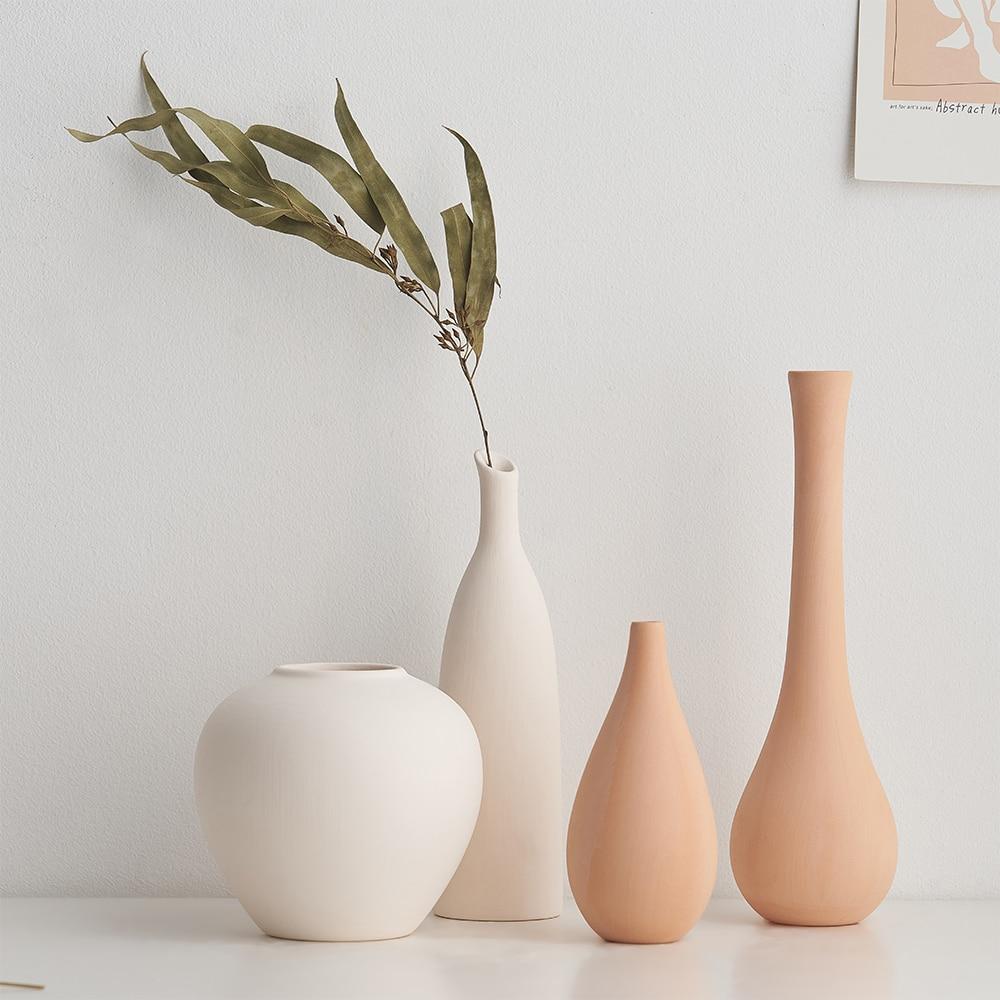 Minimalistisk Nordisk Keramisk Blomkruka | Veska