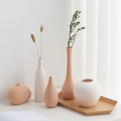 Minimalistisk Nordisk Keramisk Blomkruka | Veska