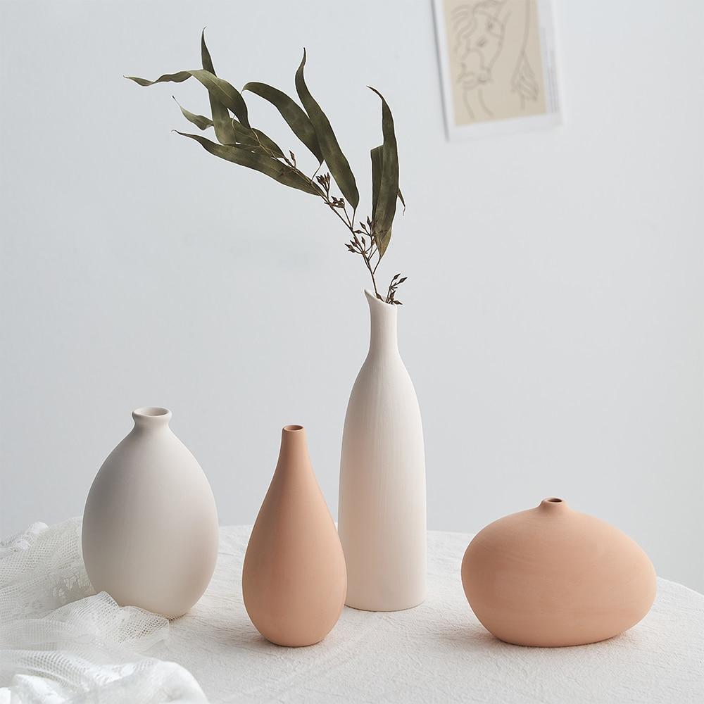 Minimalistisk Nordisk Keramisk Blomkruka | Veska