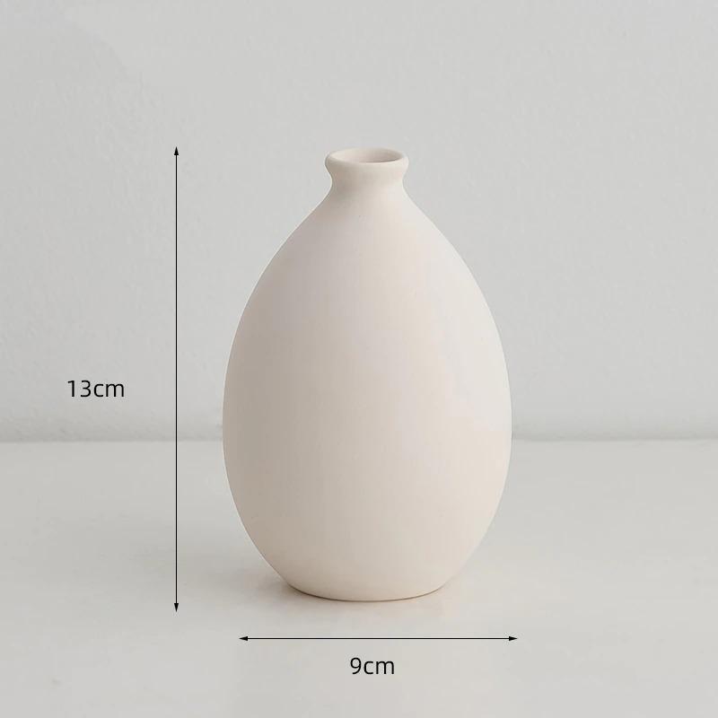 Minimalistisk Nordisk Keramisk Blomkruka | Veska A