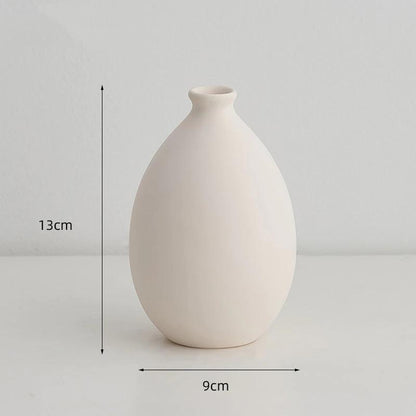 Minimalistisk Nordisk Keramisk Blomkruka | Veska A
