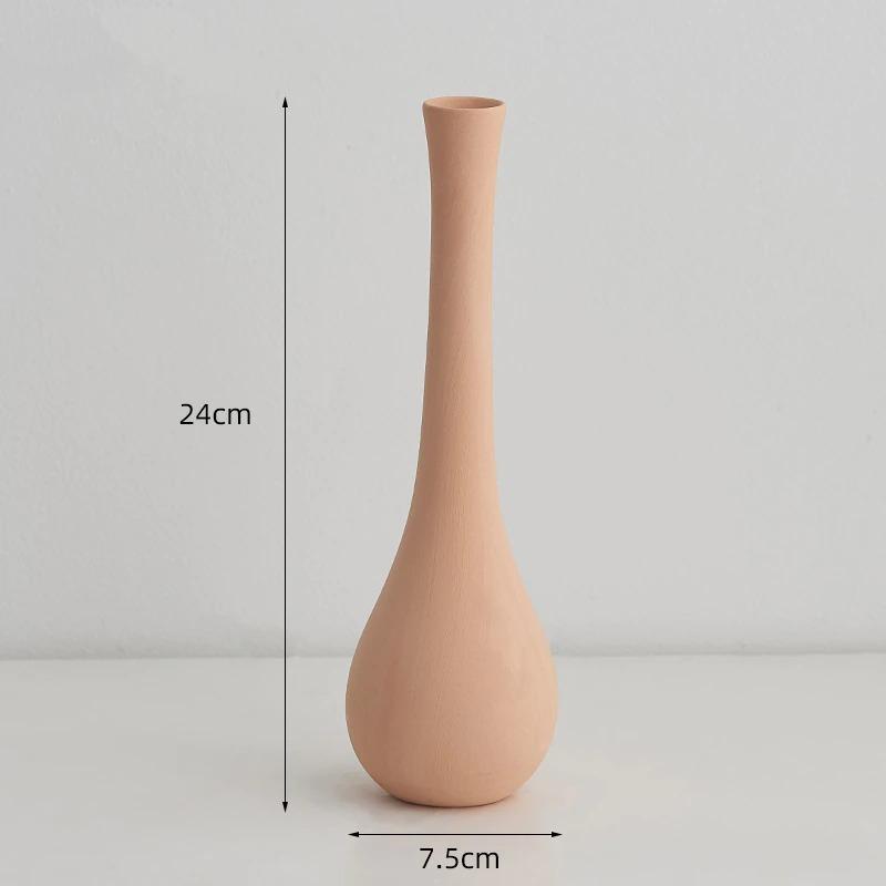 Minimalistisk Nordisk Keramisk Blomkruka | Veska C