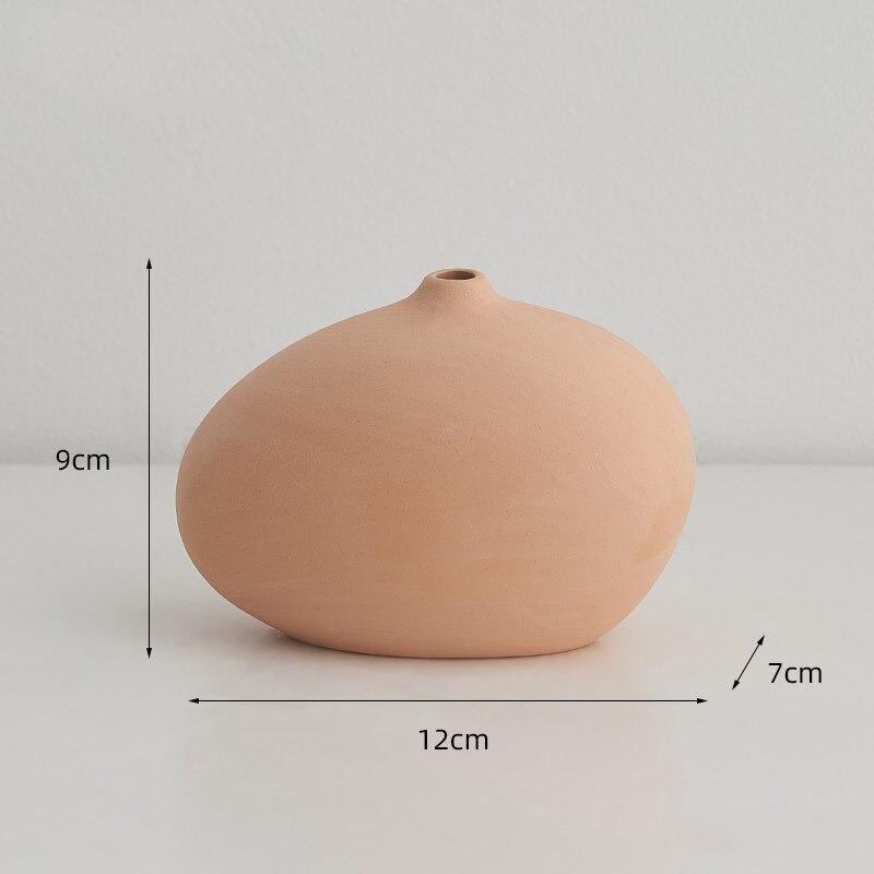 Minimalistisk Nordisk Keramisk Blomkruka | Veska D