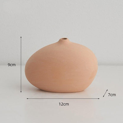 Minimalistisk Nordisk Keramisk Blomkruka | Veska D
