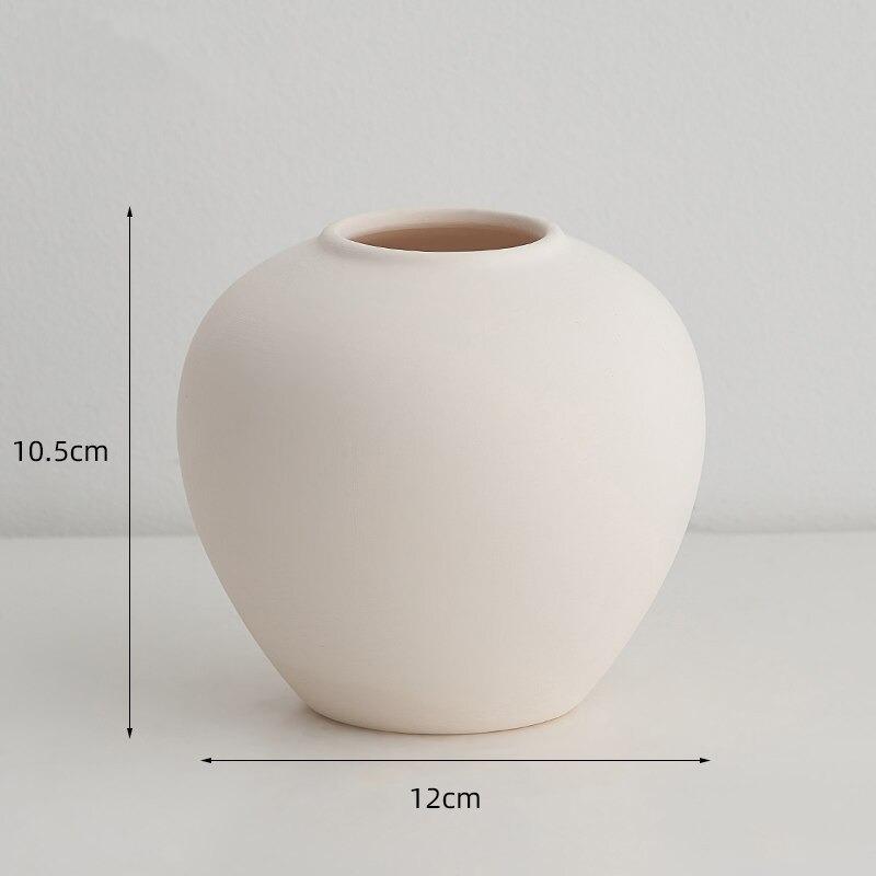 Minimalistisk Nordisk Keramisk Blomkruka | Veska E
