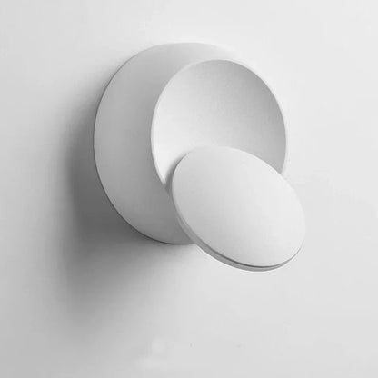 Minimalistisk Orb Design Vägglampa | Veska VIT