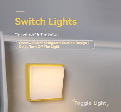 Minimalistisk uppladdningsbar switch nattlampa | Veska