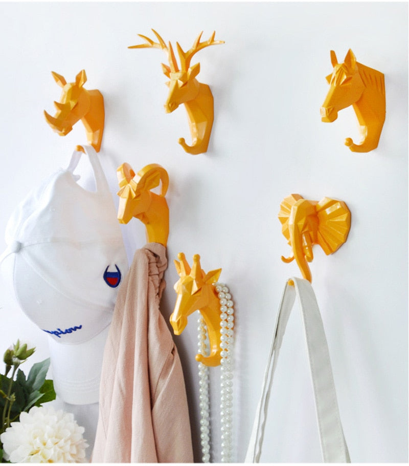 Minimalistisk Vacker Älg Väggkrok | Veska