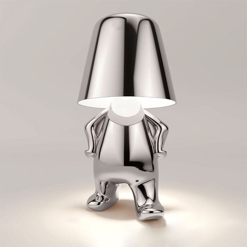 Misterlamp Modern Uppladdningsbar LED Bordslampa | Veska Gång silver